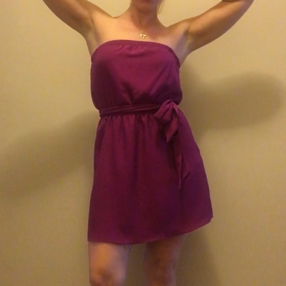 Express - Plum Silk with Ribbon